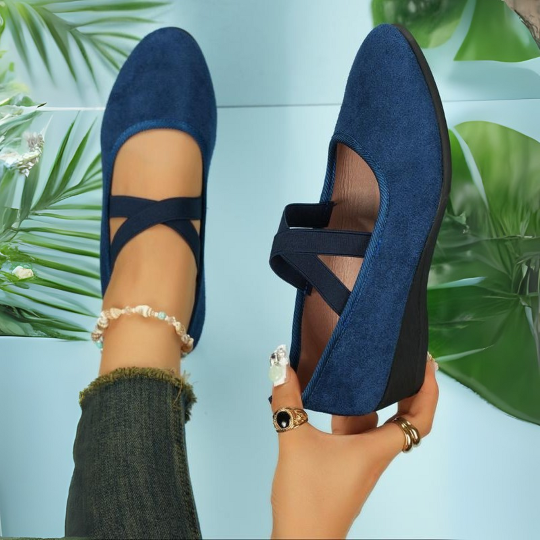 Ada – Closed Wedge Ballerina Shoes