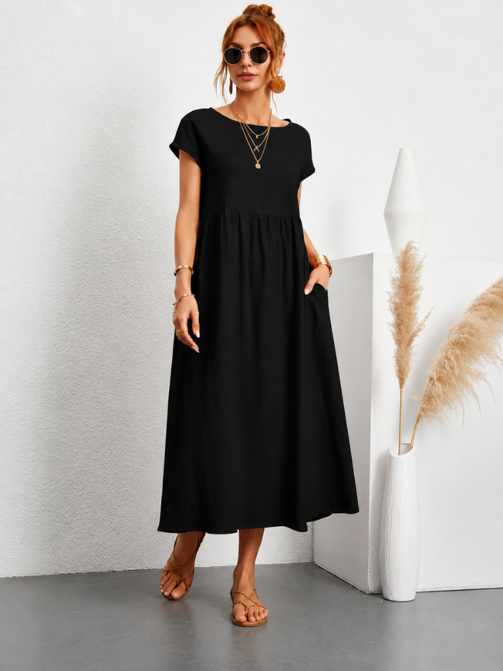 Ursina™ - Fluid Midi Dress