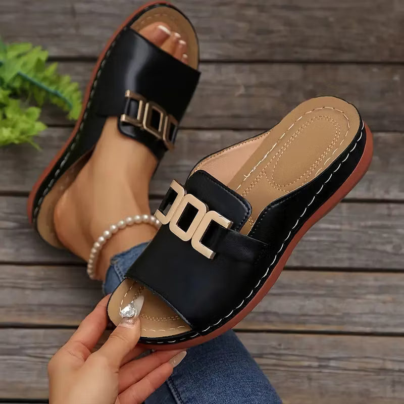 Faye – Orthopaedic Wedge Sandals