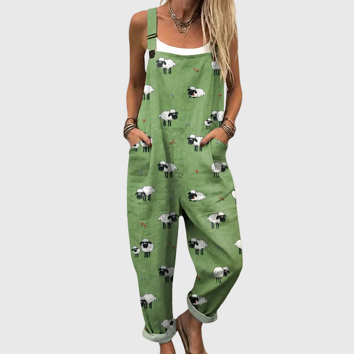 Eliza – Comfortable Printed Overall
