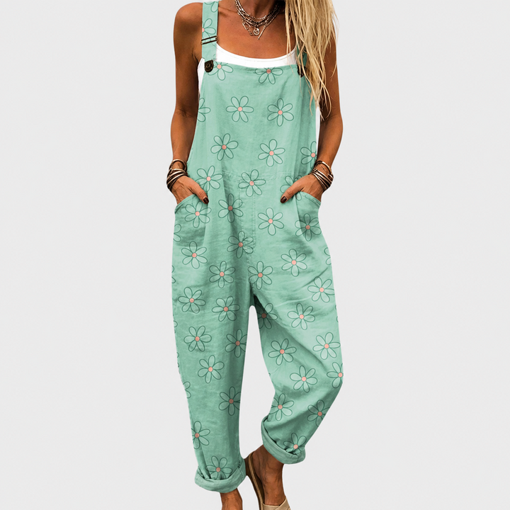 Lara – Comfortable Printed Overall