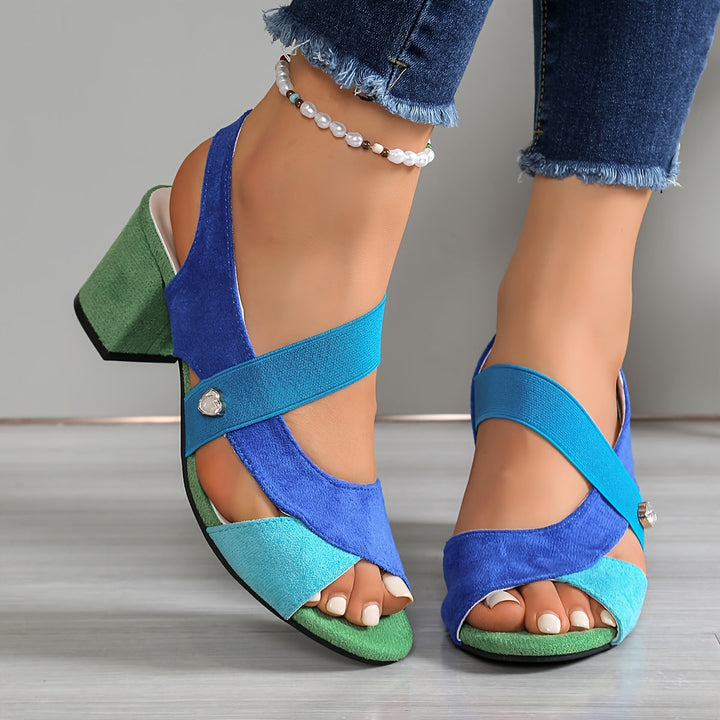 Mabel - Orthopedic Comfort Block Heels with Cushioned Support