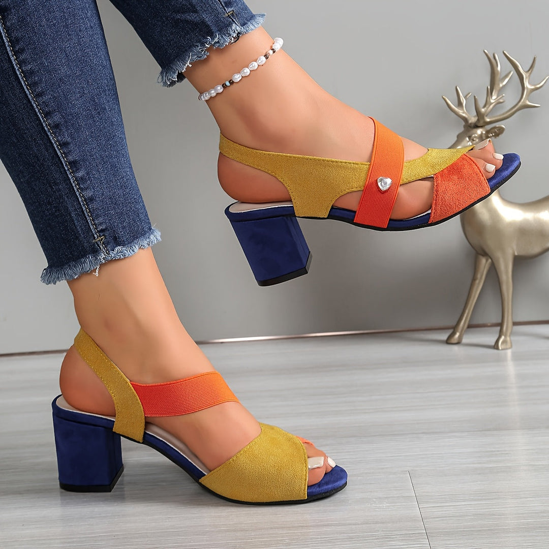 Mabel - Orthopedic Comfort Block Heels with Cushioned Support
