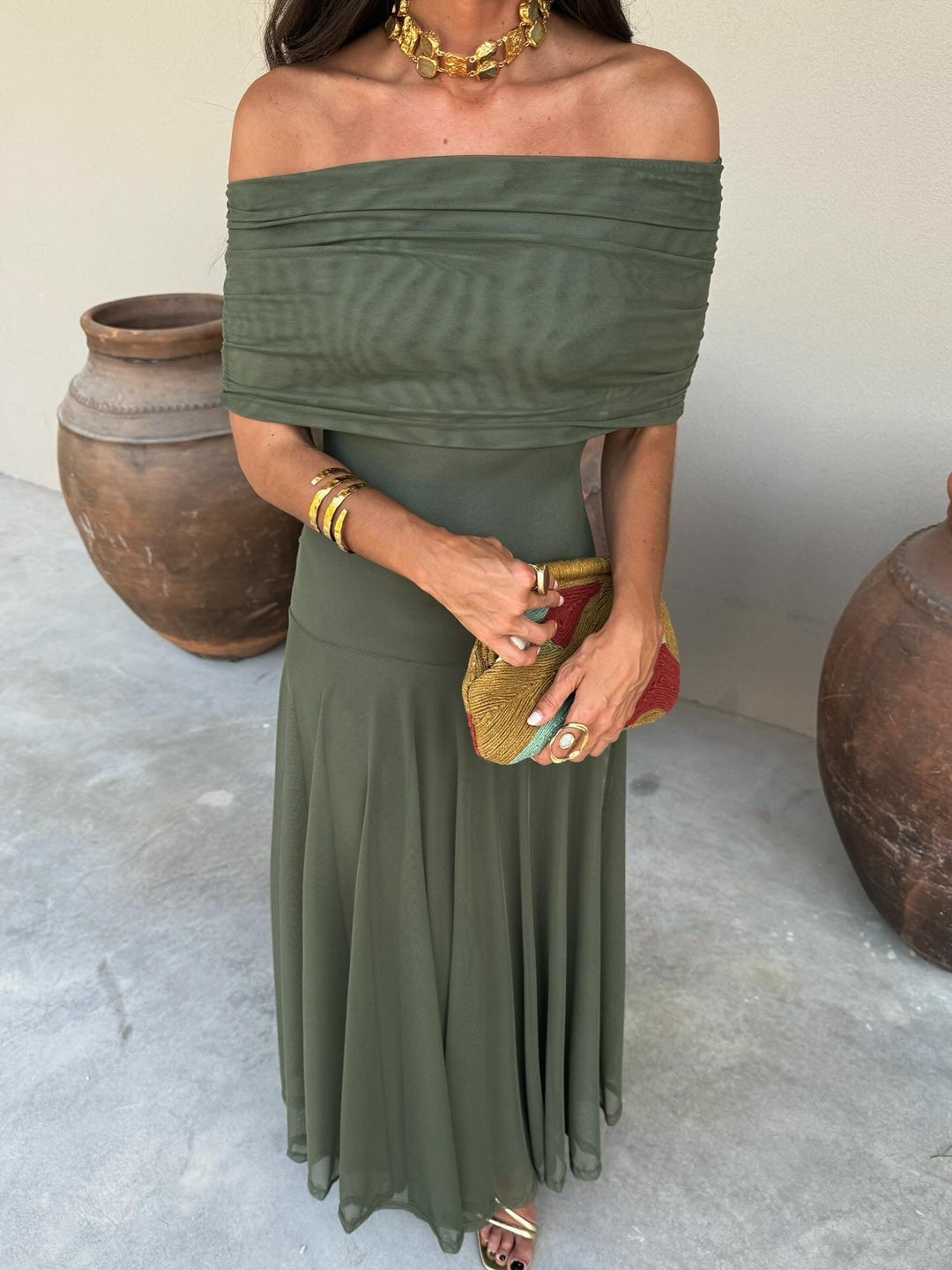 Zoe - Elegant Silk Tulle Dress