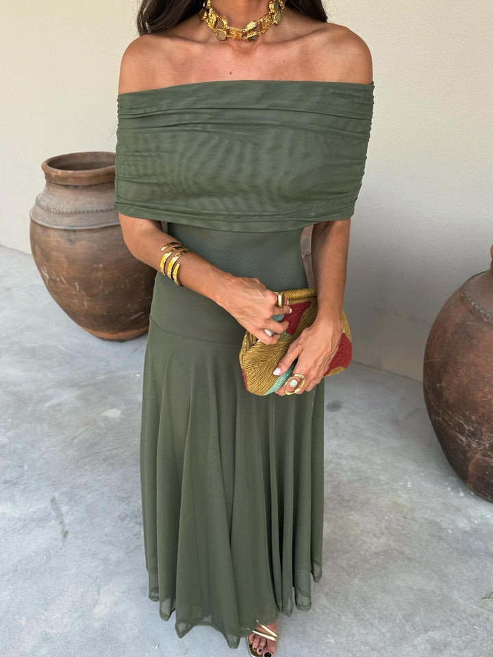 Zoe - Elegant Silk Tulle Dress