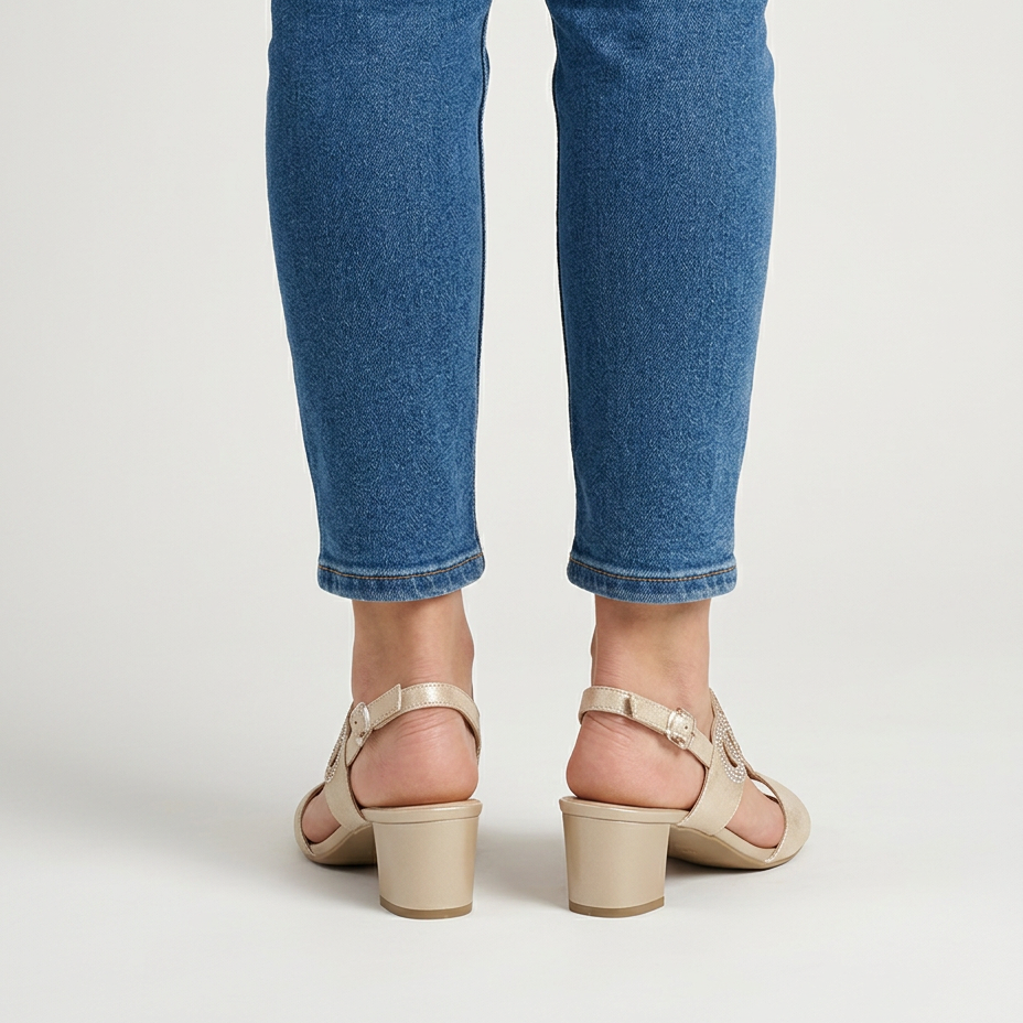 Jia – Comfort Platform Heel Sandals