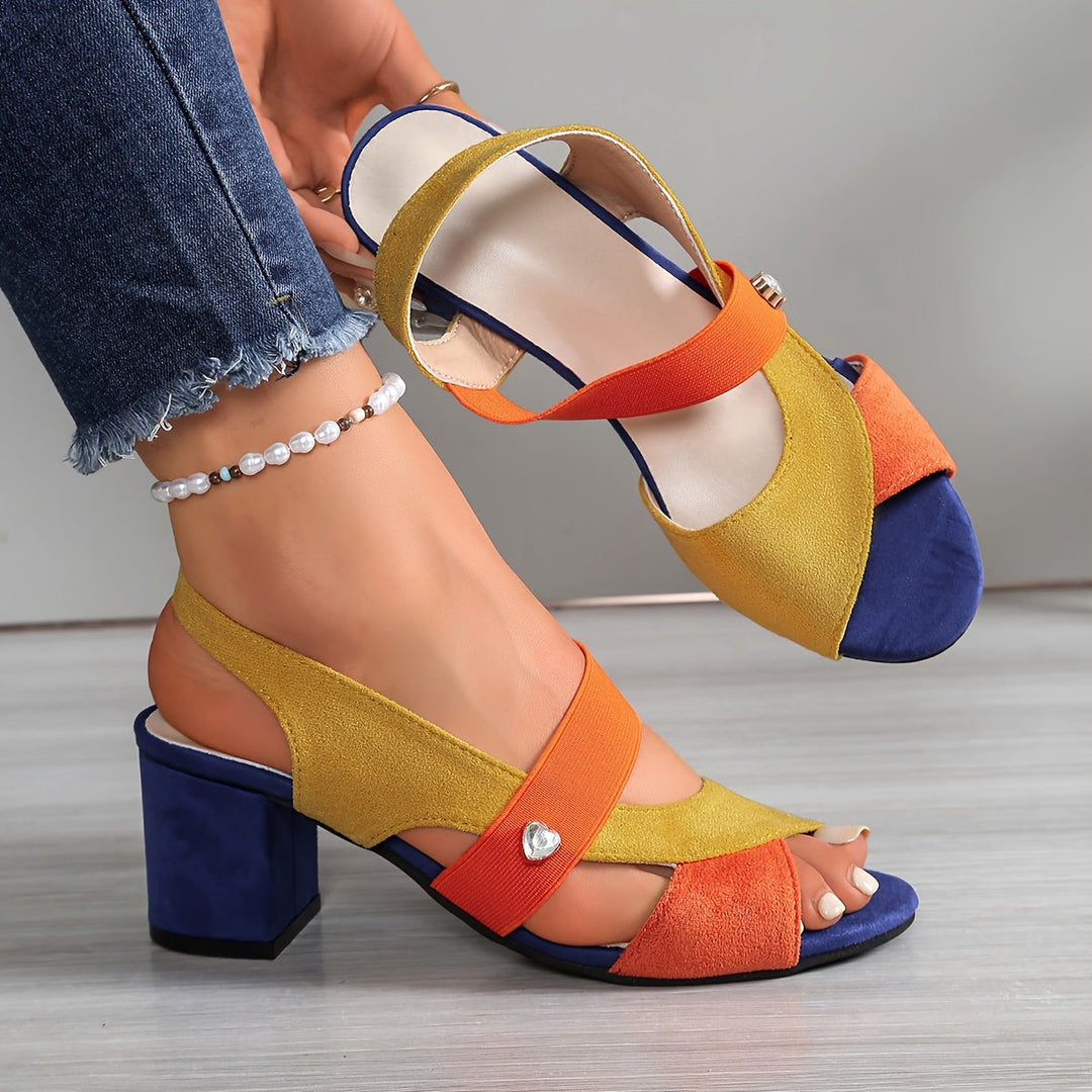 Mabel - Orthopedic Comfort Block Heels with Cushioned Support