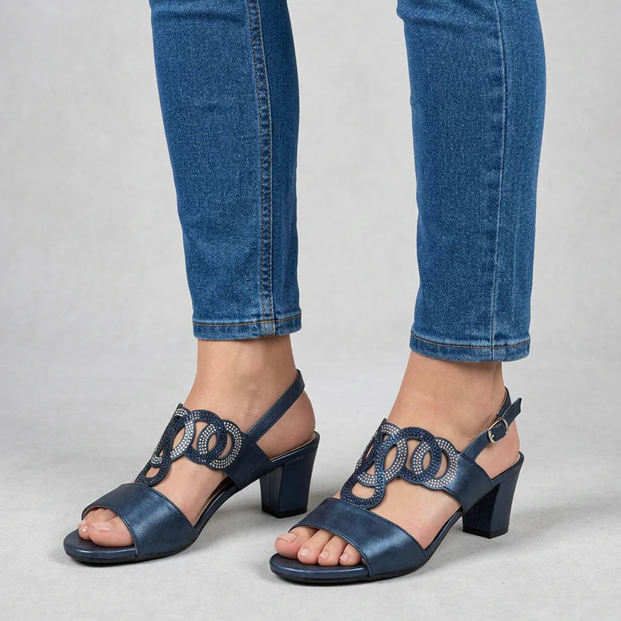 Jia – Comfort Platform Heel Sandals
