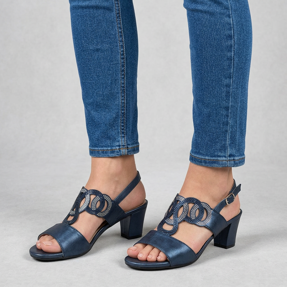Jia – Comfort Platform Heel Sandals