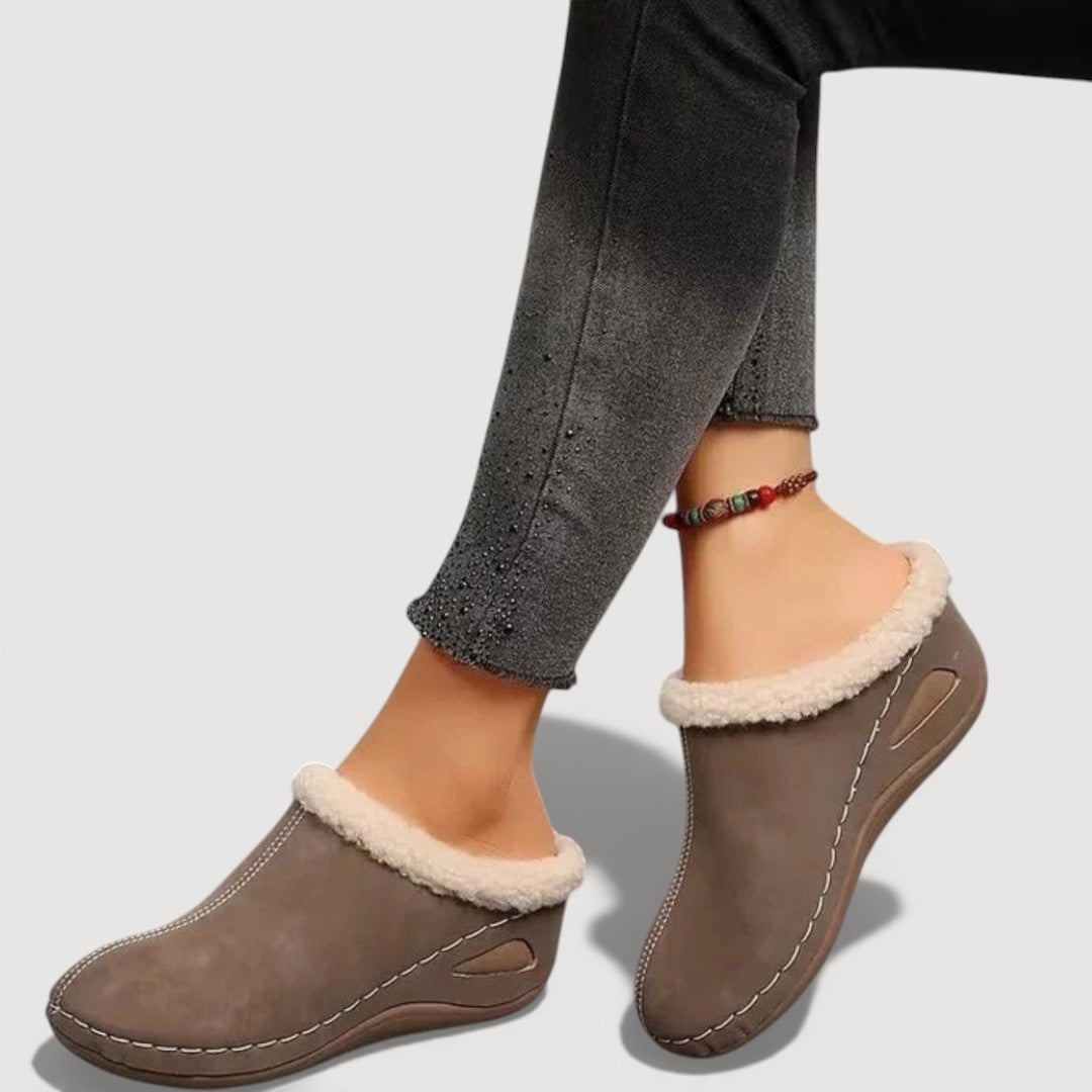 Nicola – Comfort Mule Slippers