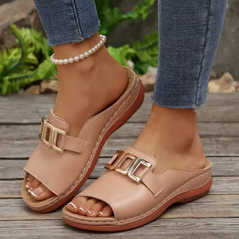 Faye – Orthopaedic Wedge Sandals