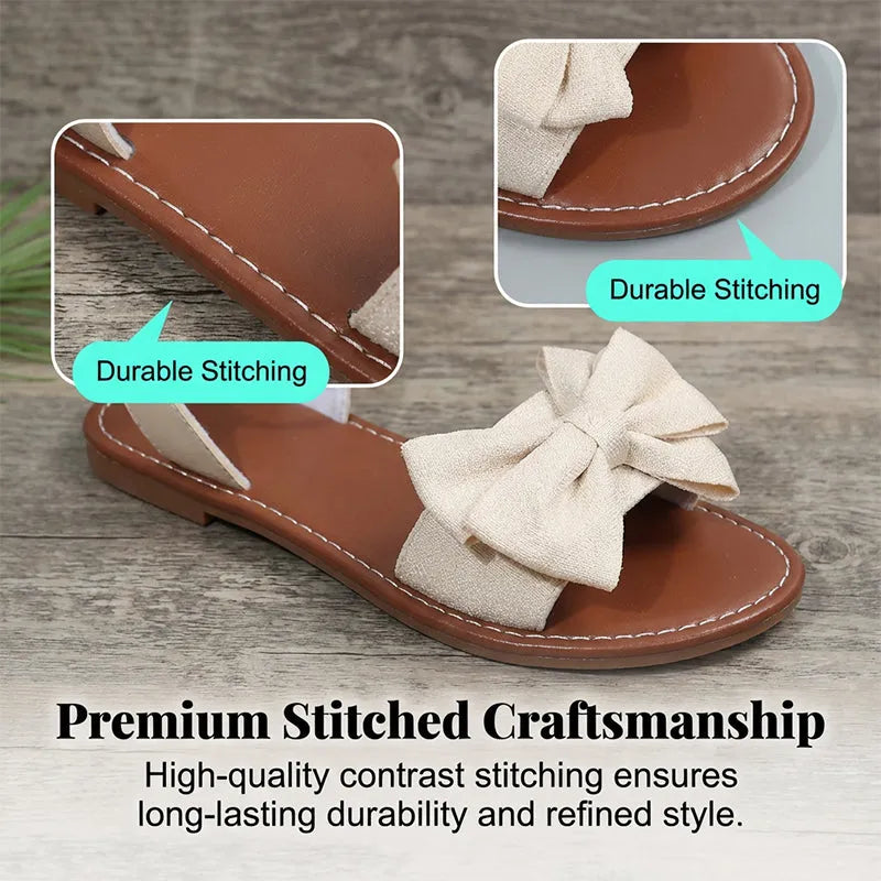Cambria - Pearl Detail Strap Sandals