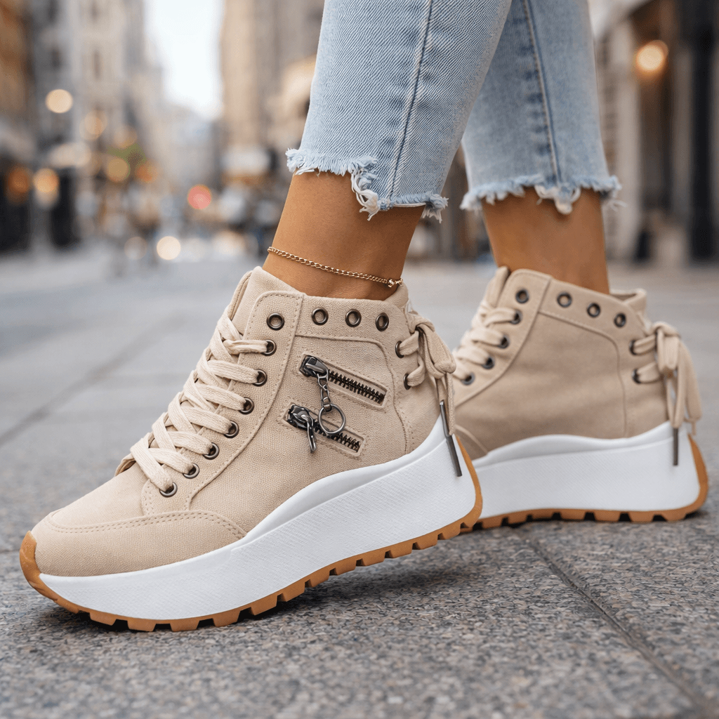 Nina - Chunky Platform Trainers