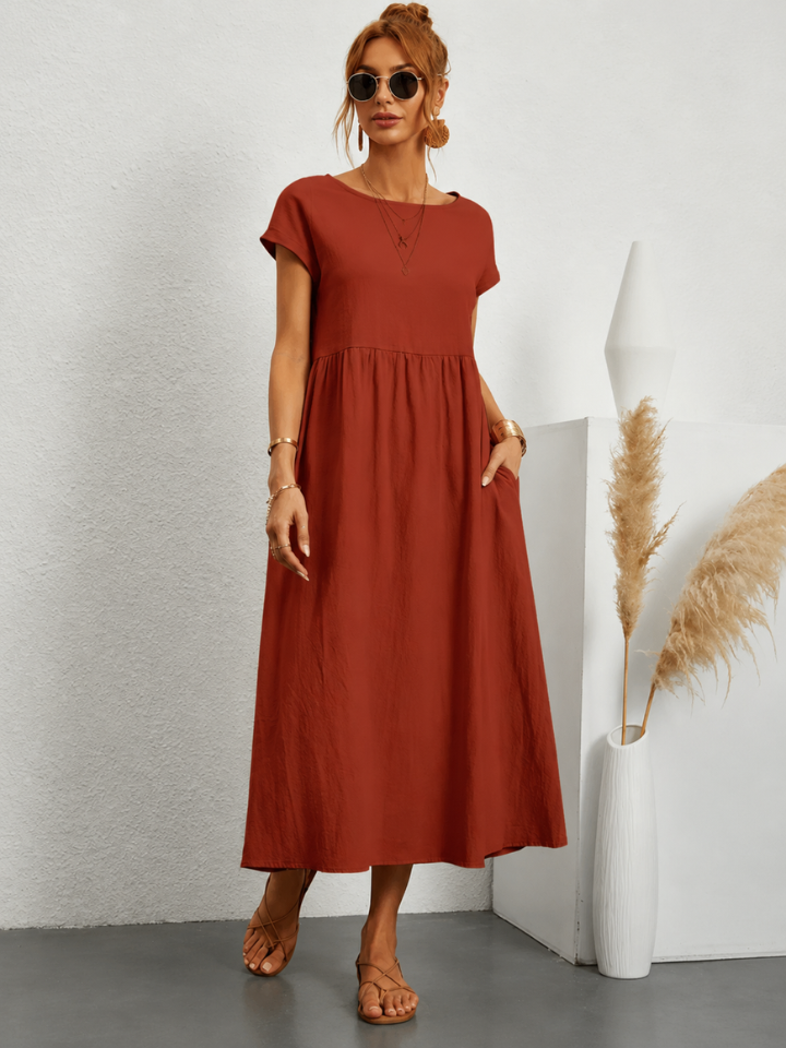 Ursina™ - Fluid Midi Dress
