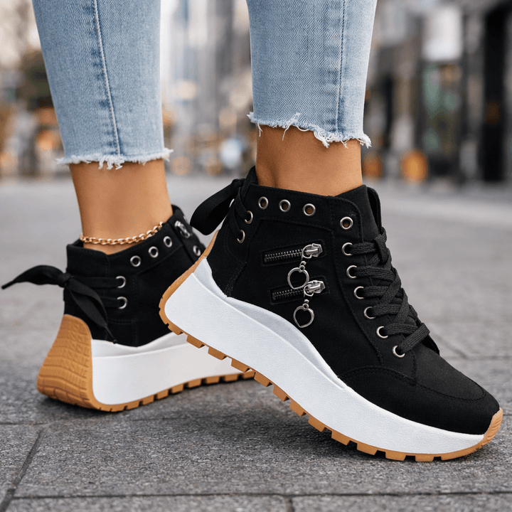 Nina - Chunky Platform Trainers