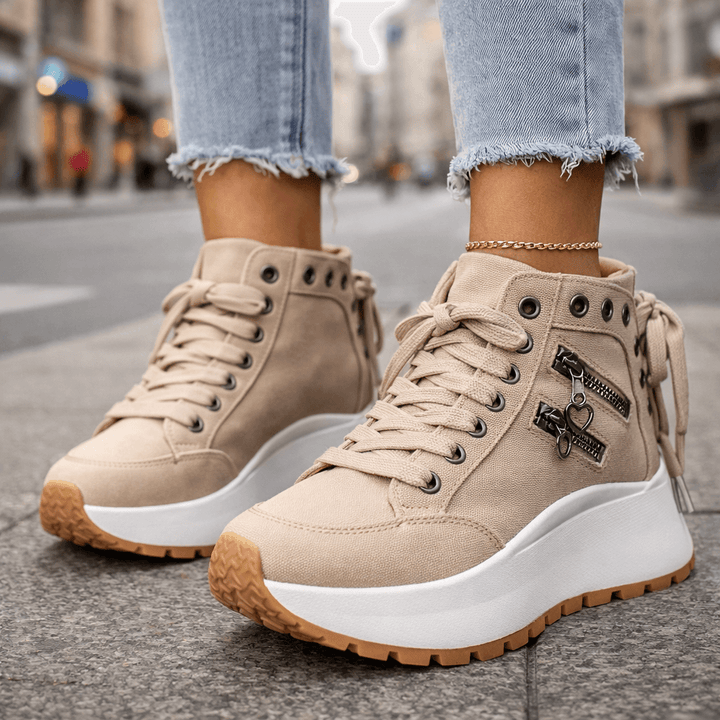 Nina - Chunky Platform Trainers