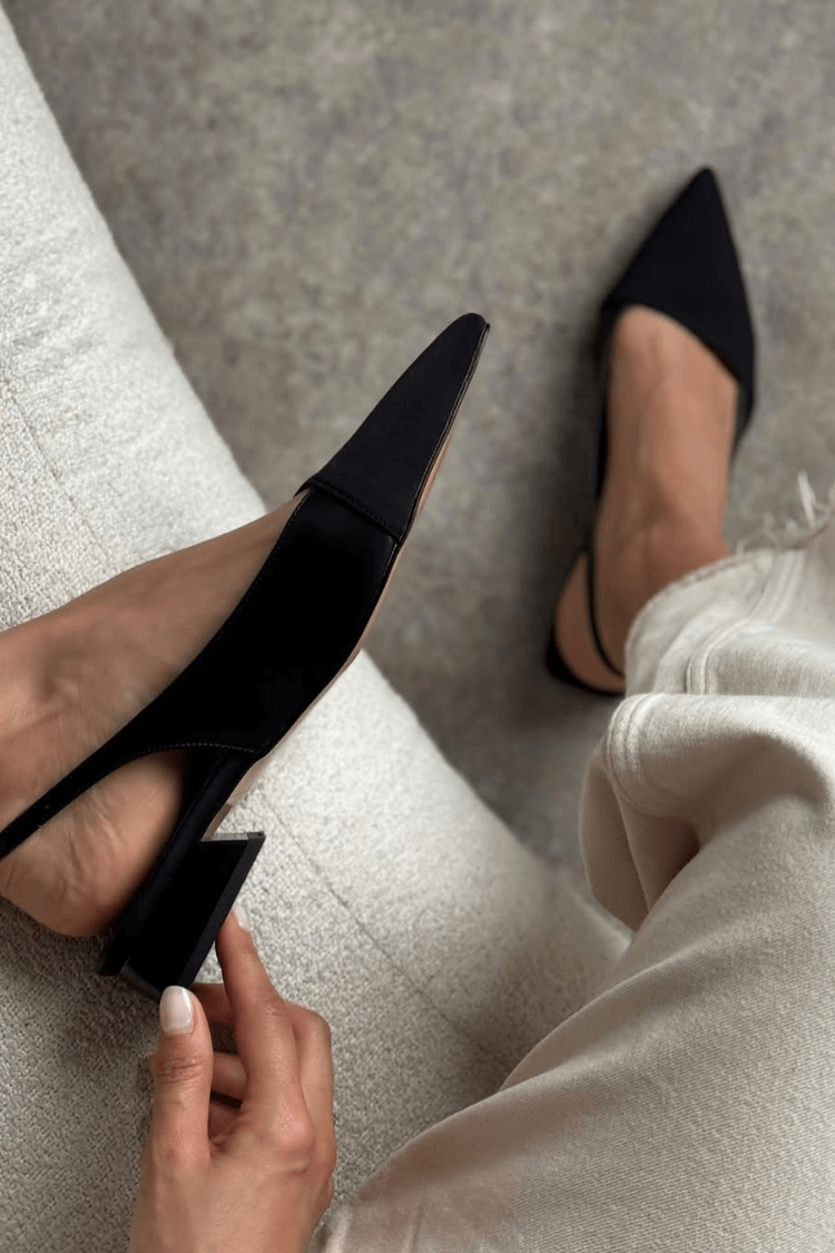 Orla – Slingback Ballet Flats – Byron Grace