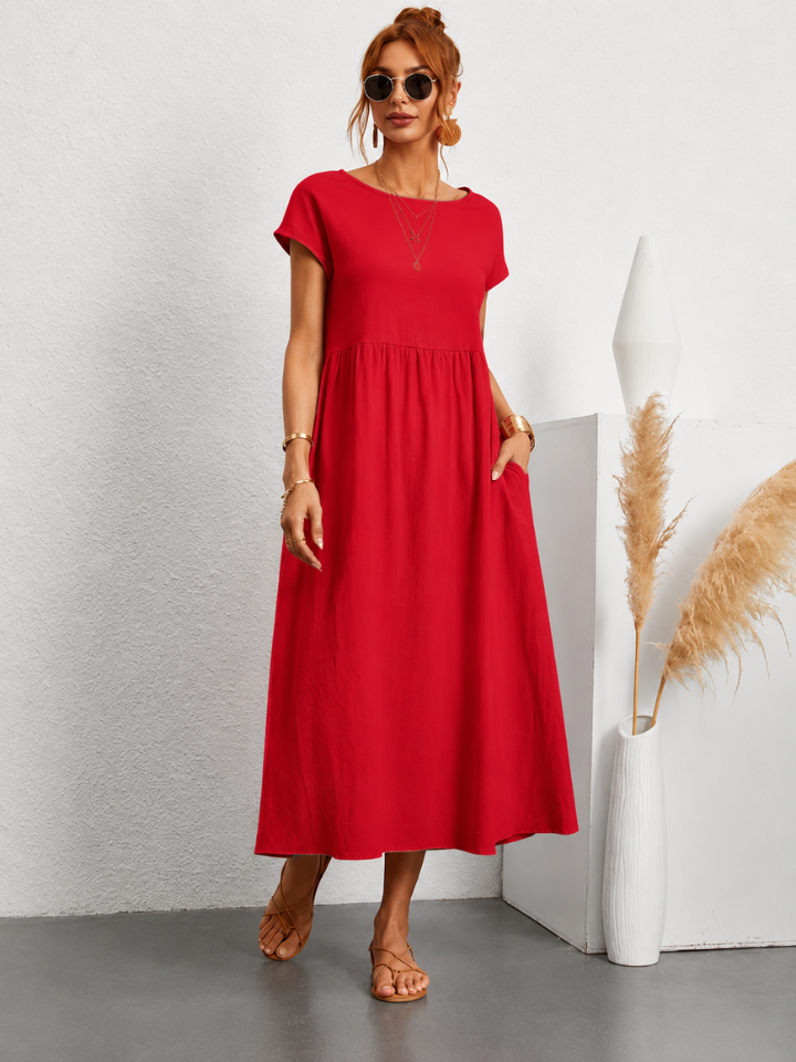 Ursina™ - Fluid Midi Dress