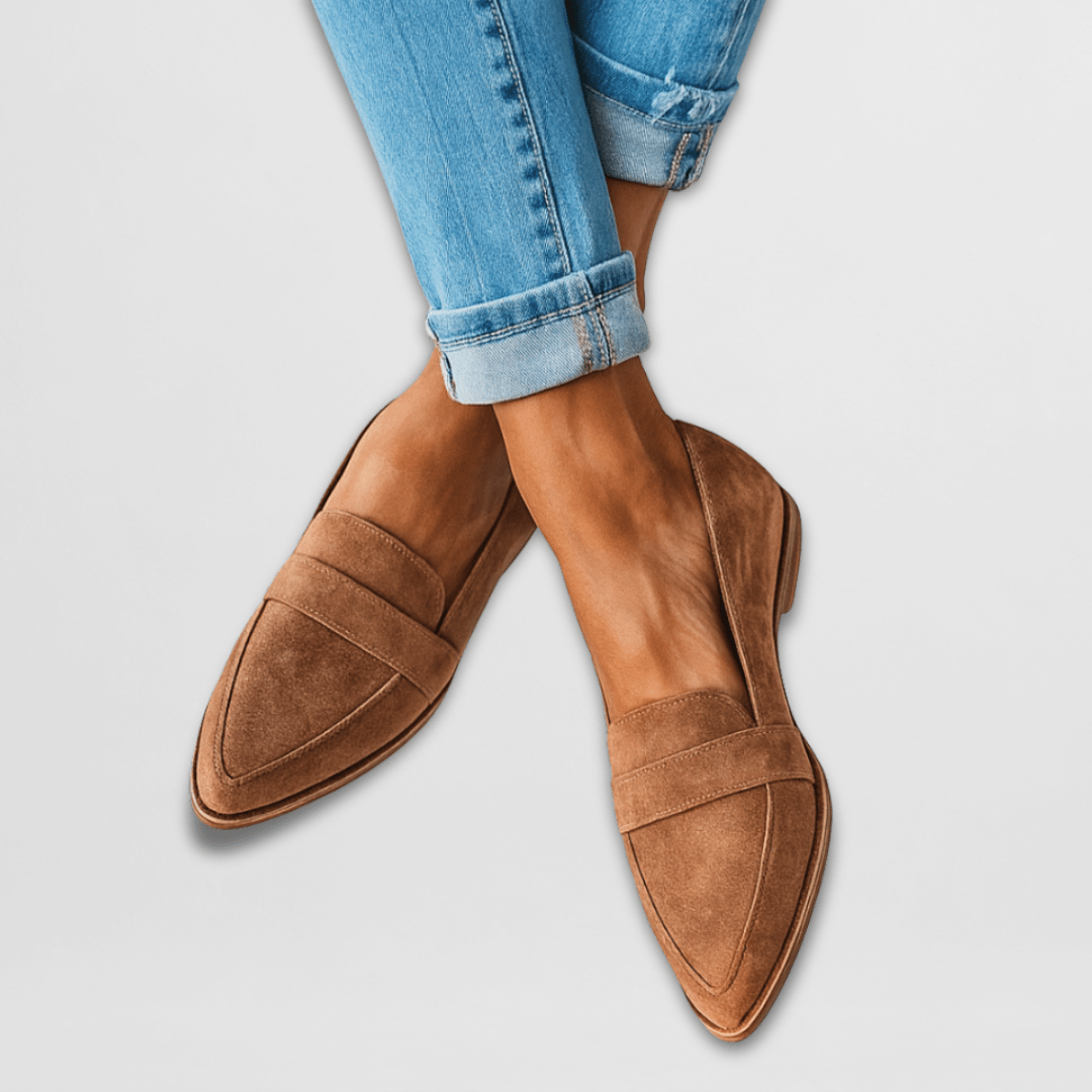 Hadley - Soft Orthopaedic Suede Loafers