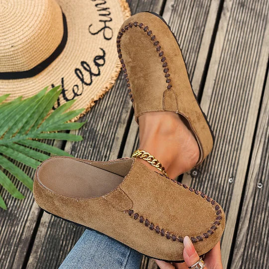 Darcie – Vintage Orthopaedic Leather Mules