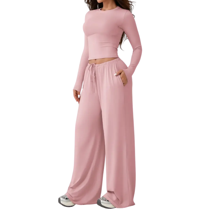WREN™ – Soft Drawstring Loungewear Pajama Set