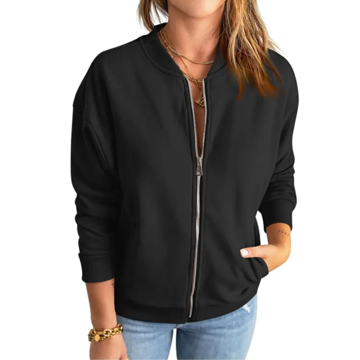 HARUKI™ – Dark Gothic Zip-Up Sweatshirt Jacket