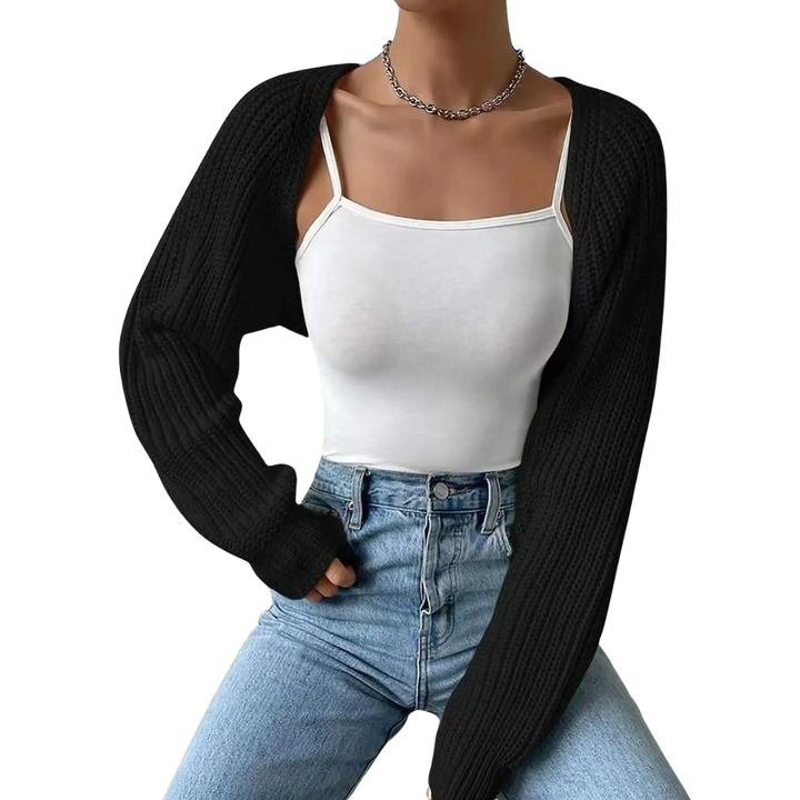 BRIXIE™ – Relaxed Raglan Crop Cardigan