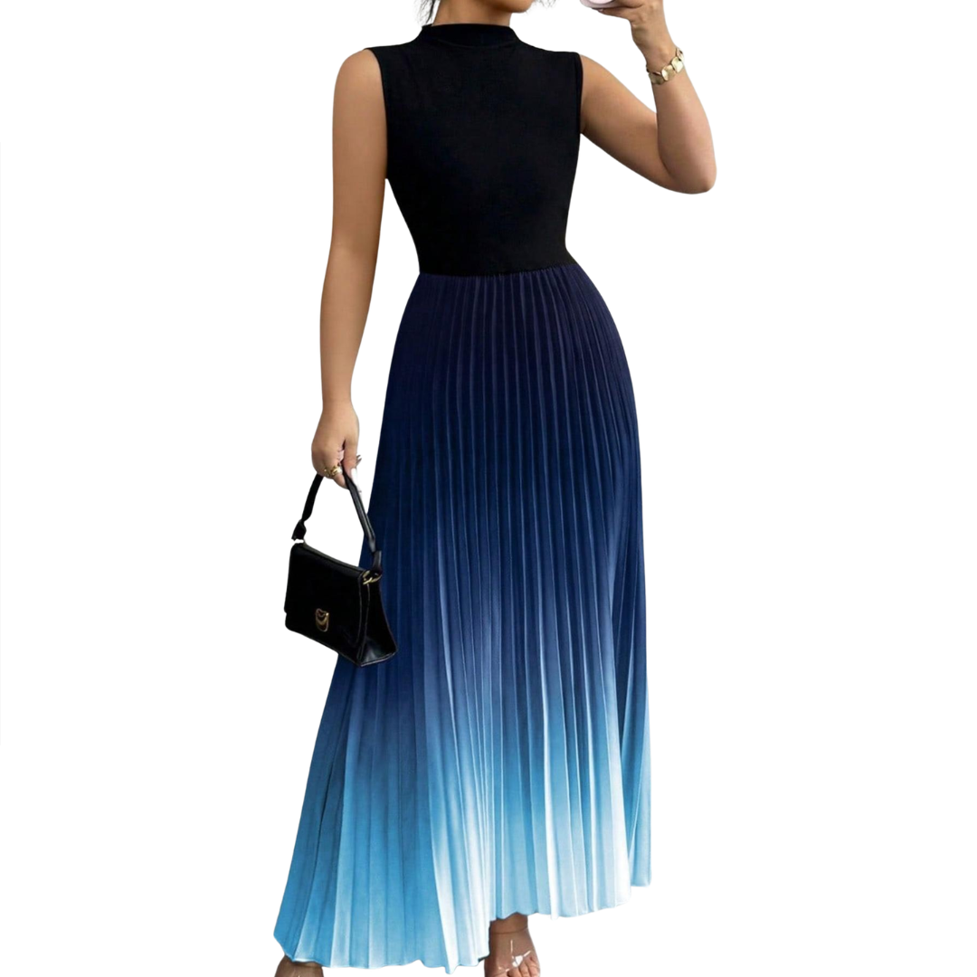 YVONNE™ – Ombre Sleeveless Gradient Dress