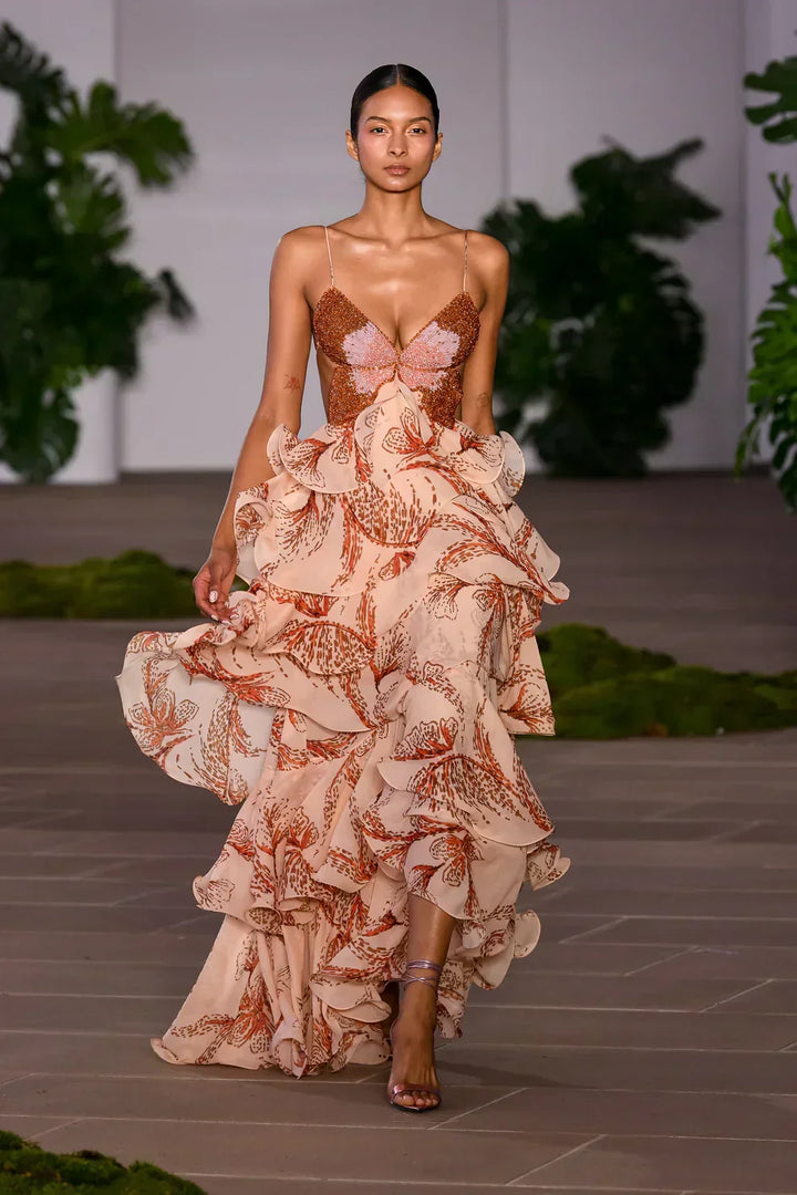 Sienna - Elegant Silk Ibiza Dress