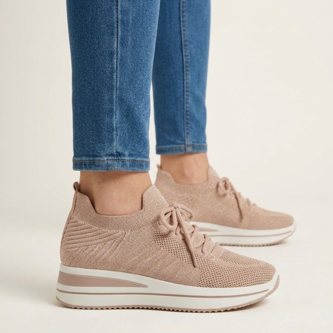 Bonnie – Comfortable Platform Walking Shoes