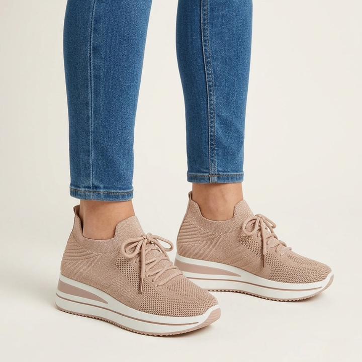 Bonnie – Comfortable Platform Walking Shoes