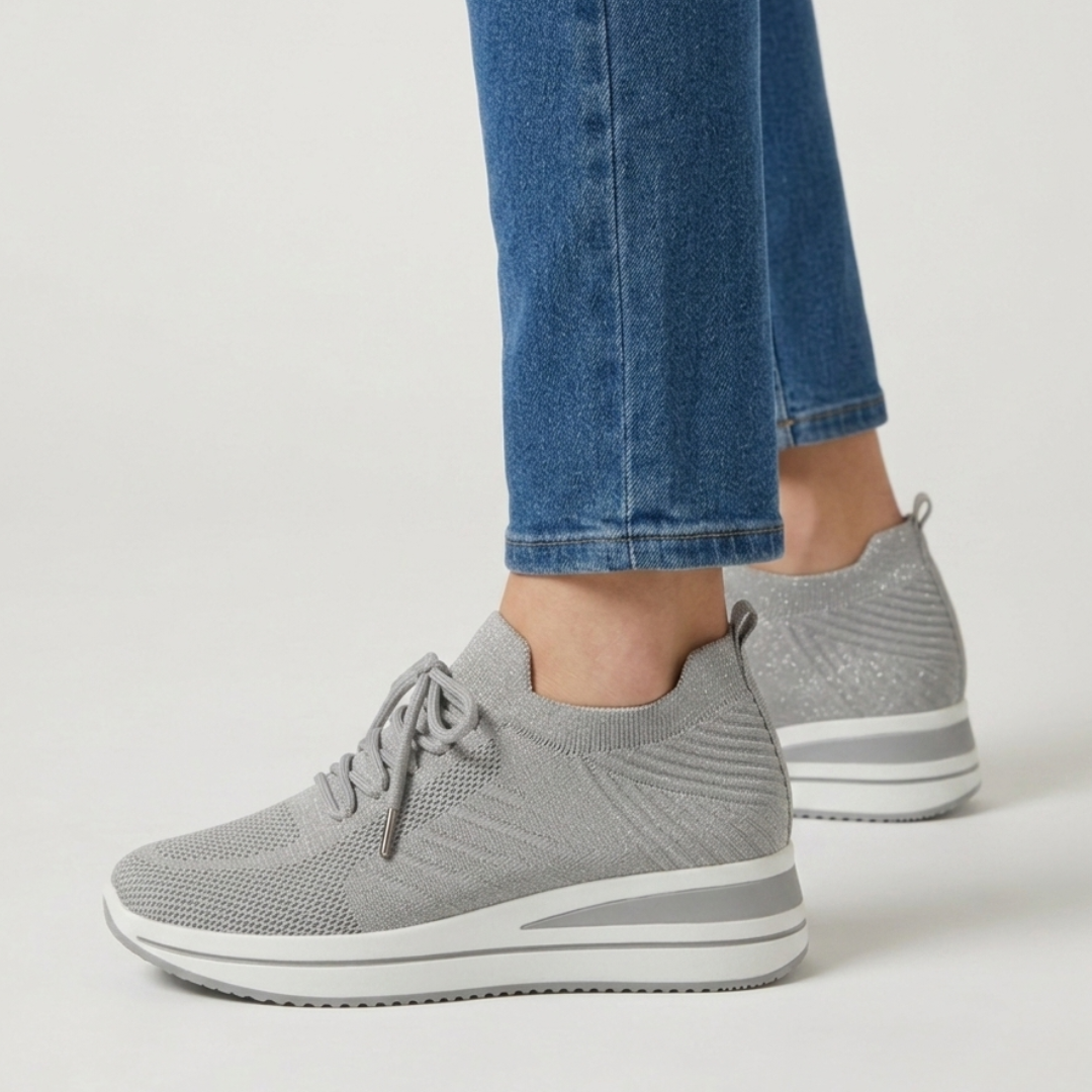Bonnie – Comfortable Platform Walking Shoes