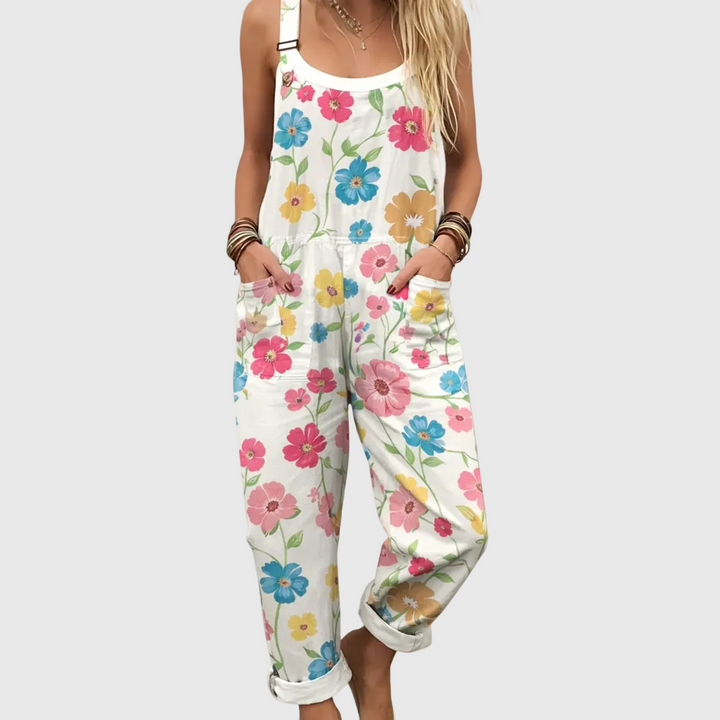 Summer – Comfortable Printed Overalls