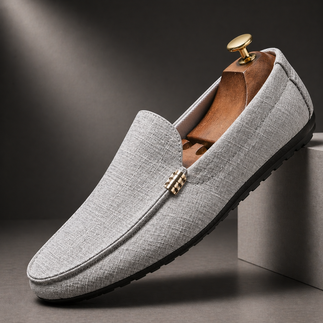Fraser - Lightweight Canvas Slip-On Loafers