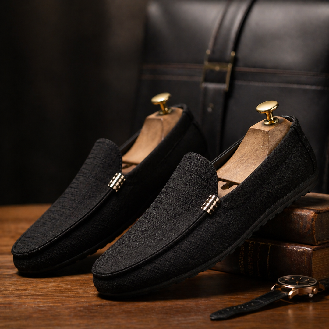 Fraser - Lightweight Canvas Slip-On Loafers