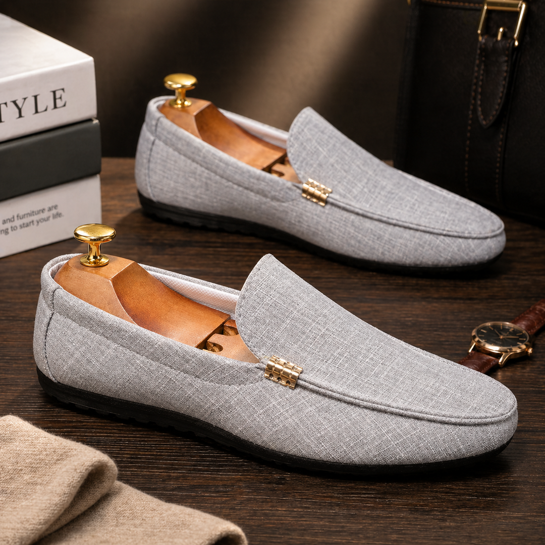 Fraser - Lightweight Canvas Slip-On Loafers