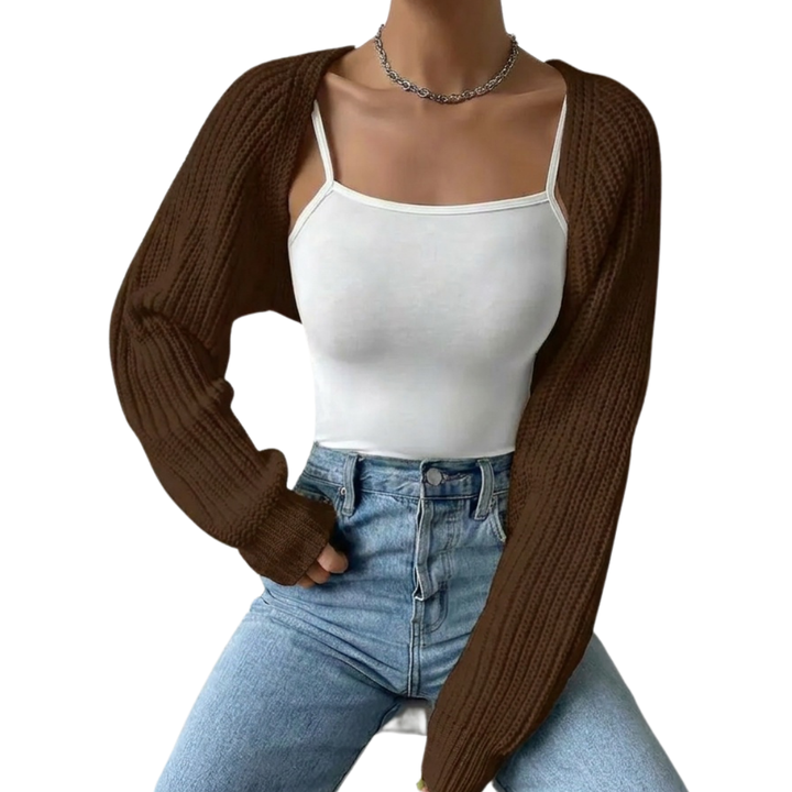 BRIXIE™ – Relaxed Raglan Crop Cardigan
