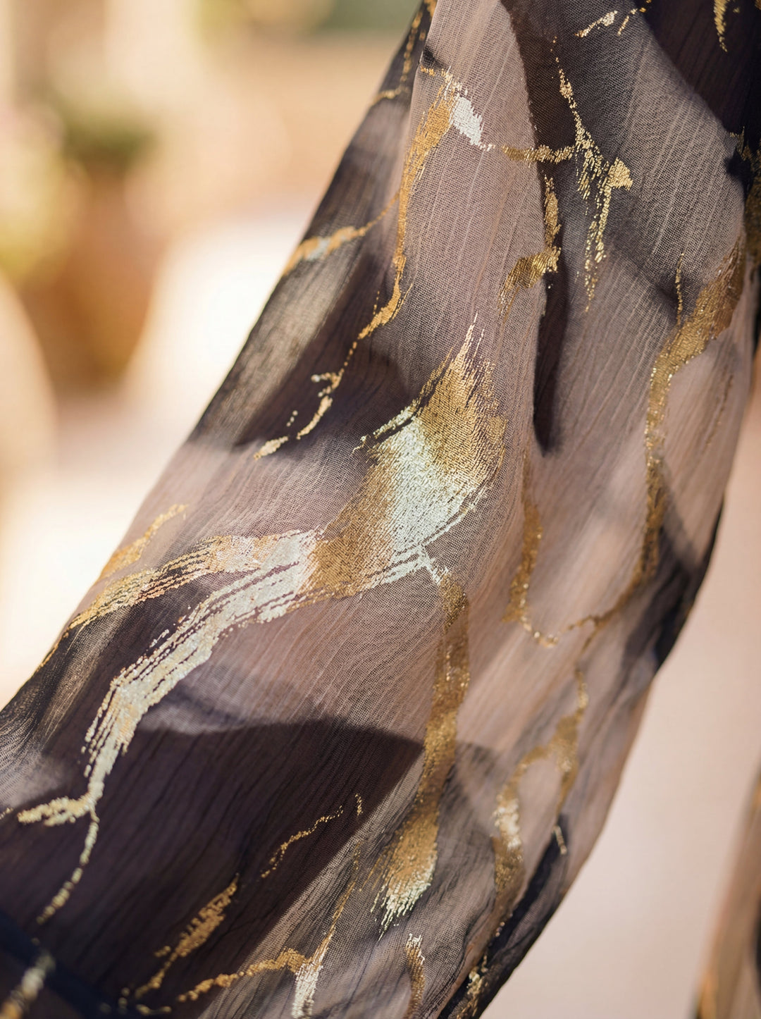 Emily - Printed Gauze Dress
