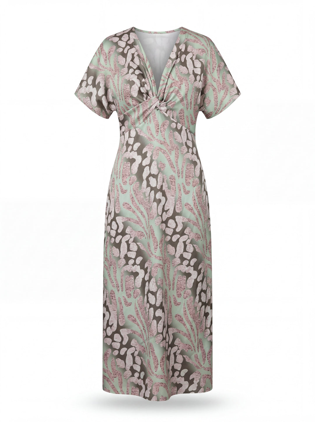 Madison - Elegant Arrayan Fabric Dress
