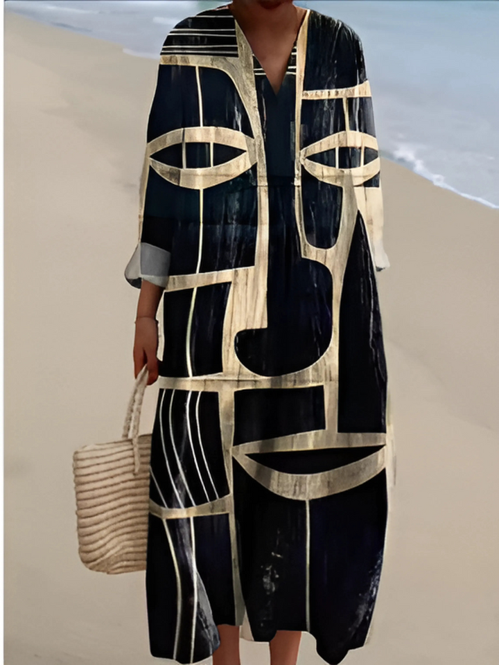 Luna - Prism Print Dress