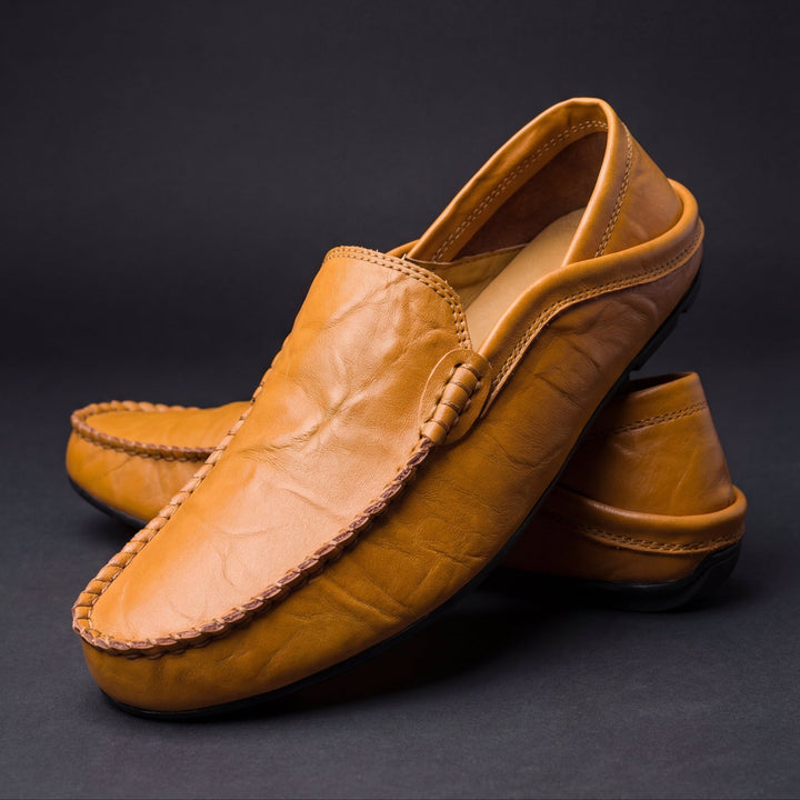 Thomas - Premium Leather Slip-On Loafers