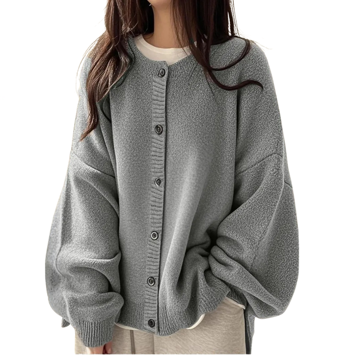 WILLA™ – Classic Button-Front Knit Cardigan