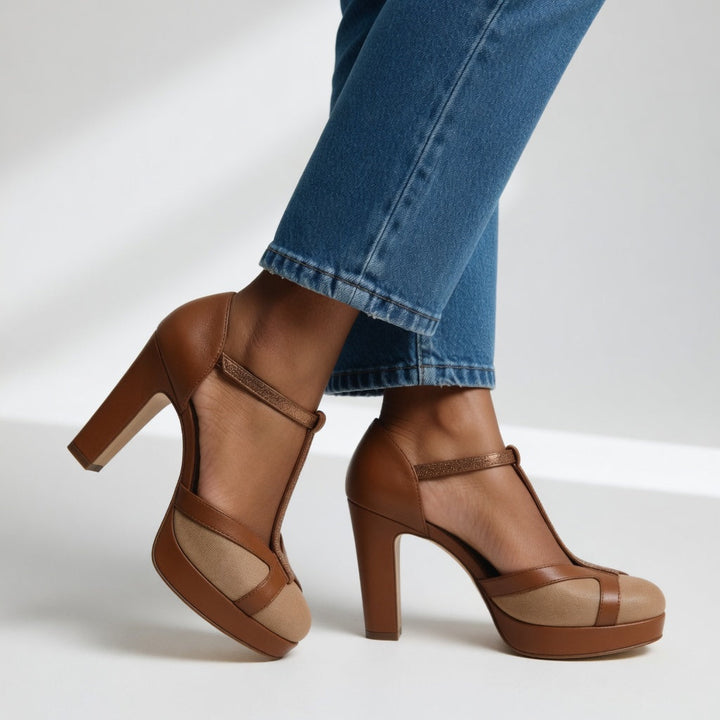 Kallie – Retro Heels with Ergonomic Support