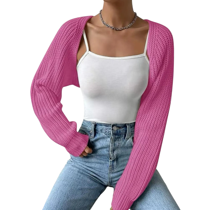 BRIXIE™ – Relaxed Raglan Crop Cardigan