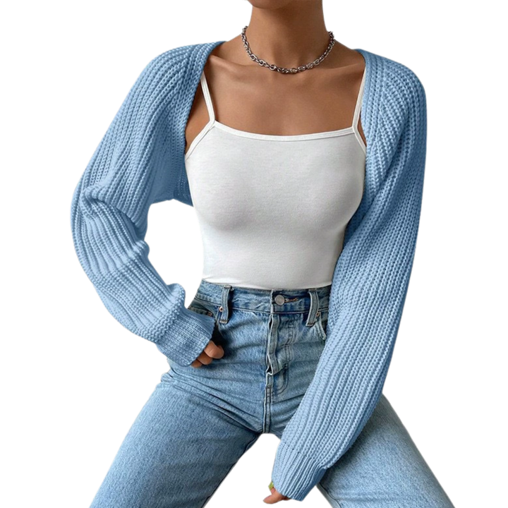 BRIXIE™ – Relaxed Raglan Crop Cardigan