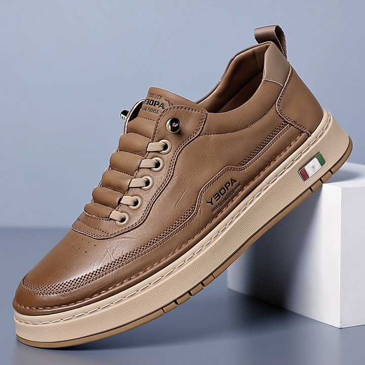 Cormac – Premium Leather Urban Sneakers with Cushioned Sole