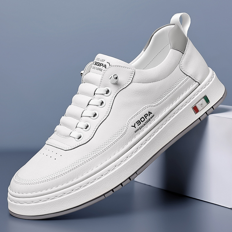 Cormac – Premium Leather Urban Sneakers with Cushioned Sole