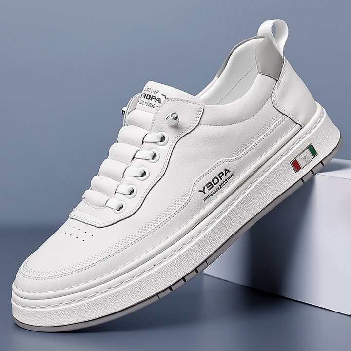 Cormac – Premium Leather Urban Sneakers with Cushioned Sole