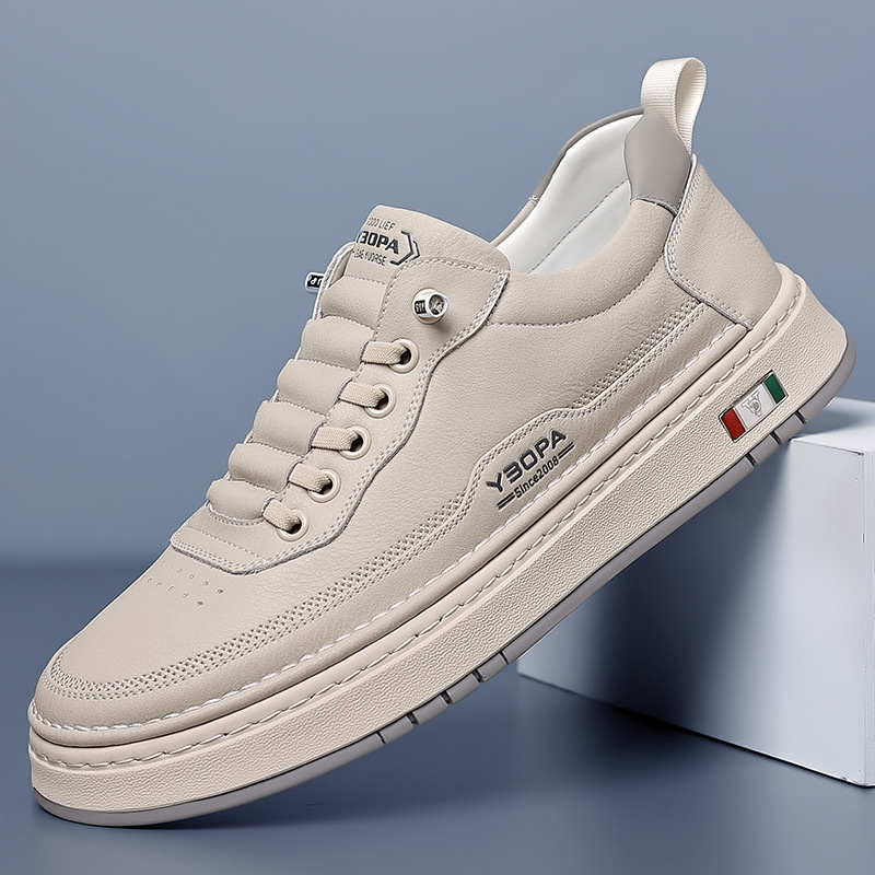 Cormac – Premium Leather Urban Sneakers with Cushioned Sole