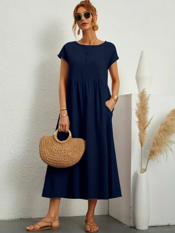 Ursina™ - Fluid Midi Dress